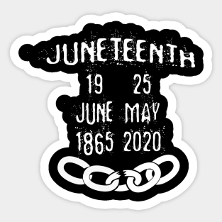 Juneteenth 19 June Sticker